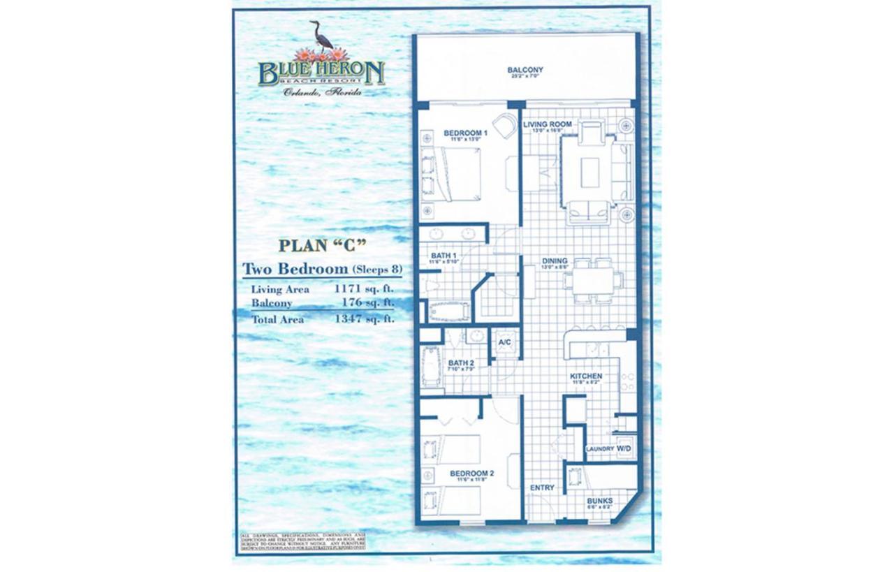 Penthouse Close To Disney Area And Malls Water View Lake Buena Vista Exterior photo